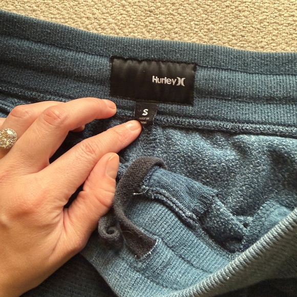 Hurley Blue Casual Cotton Shorts - Picture 6 of 6